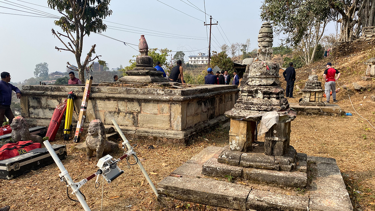 नुवाकोटमा लिच्छवीकालीन विहारको अध्ययन सुरु